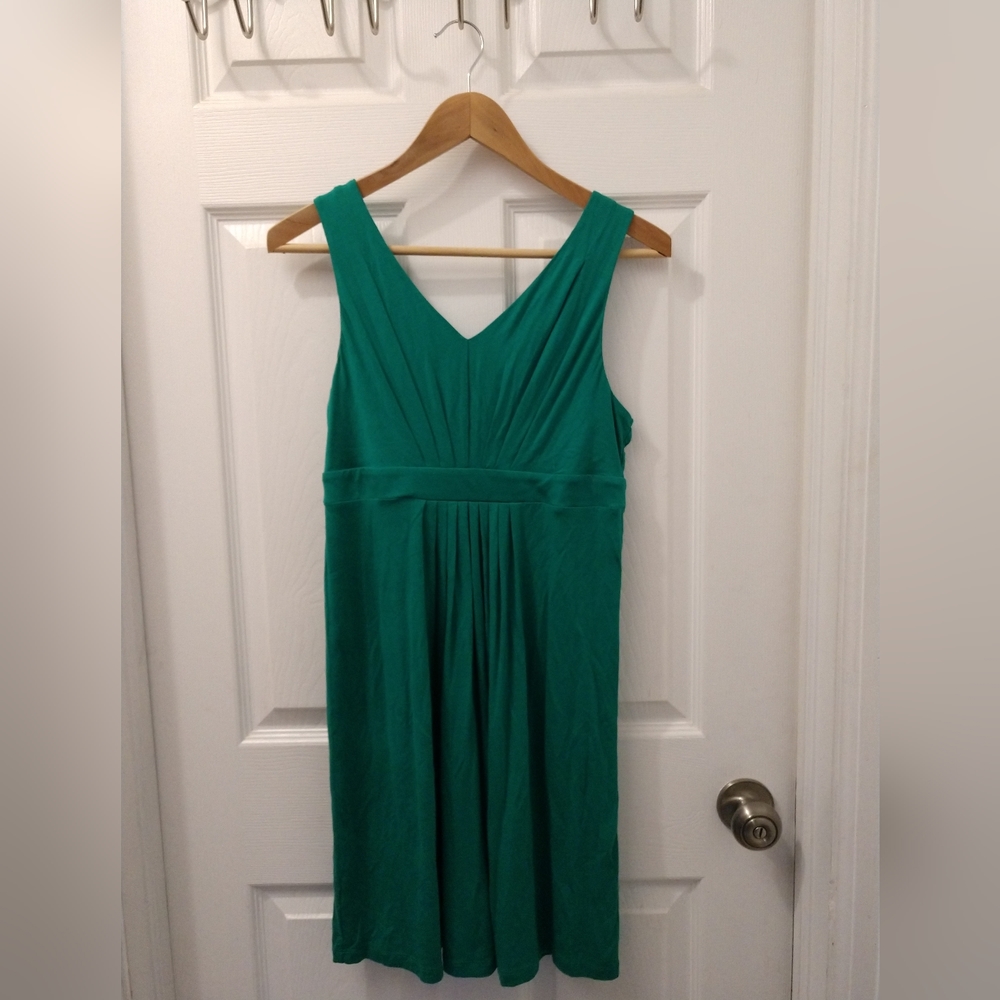 LOFT xs green dress